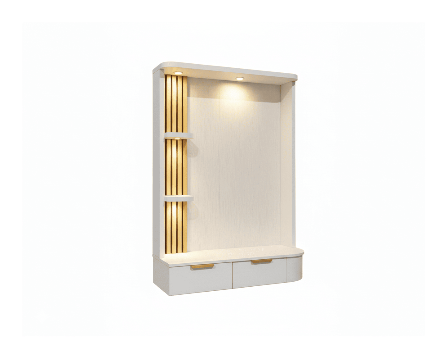 Areiva Prayer Unit – Drawer Base Edition (Natural Oak)