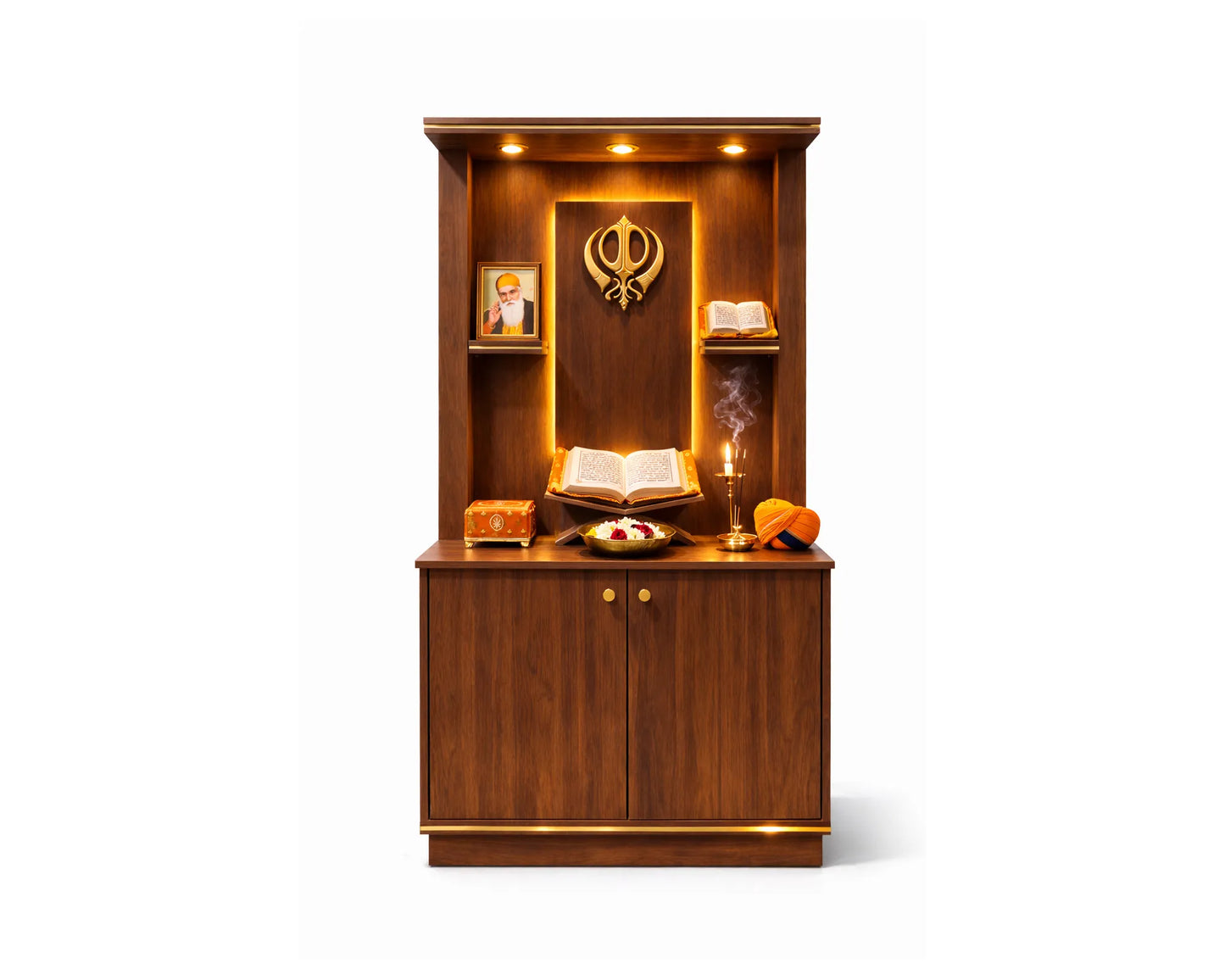 Serenity Prayer Unit – Base Edition | Walnut