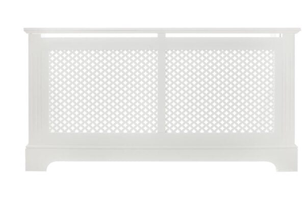 Georgian White Radiator Cover