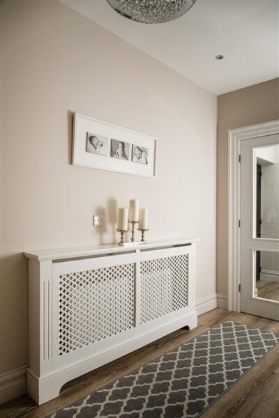 Georgian White Radiator Cover