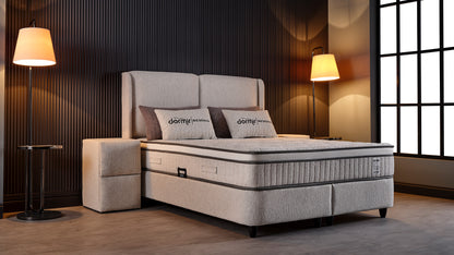 The Reina Luxury Bed | Ottoman storage