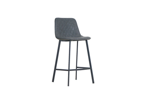 Retro Bar Stool Concord Grey