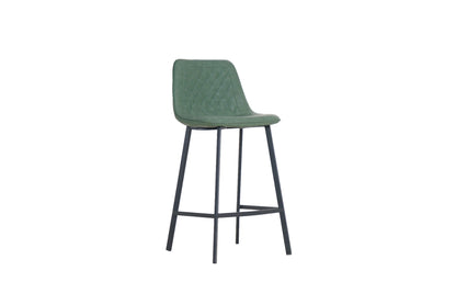 Retro Bar Stool Sage Green