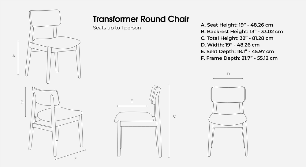 Transformer Round Chairs