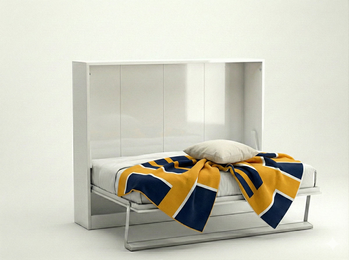 The Royal Couple Horizontal Wall Bed | With Gold Mattress | Multimo