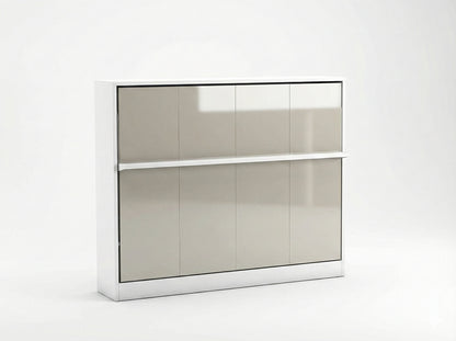 The Royal Couple Horizontal Wall Bed | With Gold Mattress | Multimo