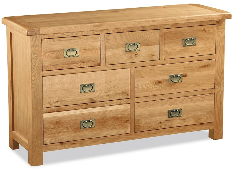 Salisbury Oak 3 Over 4 Chest