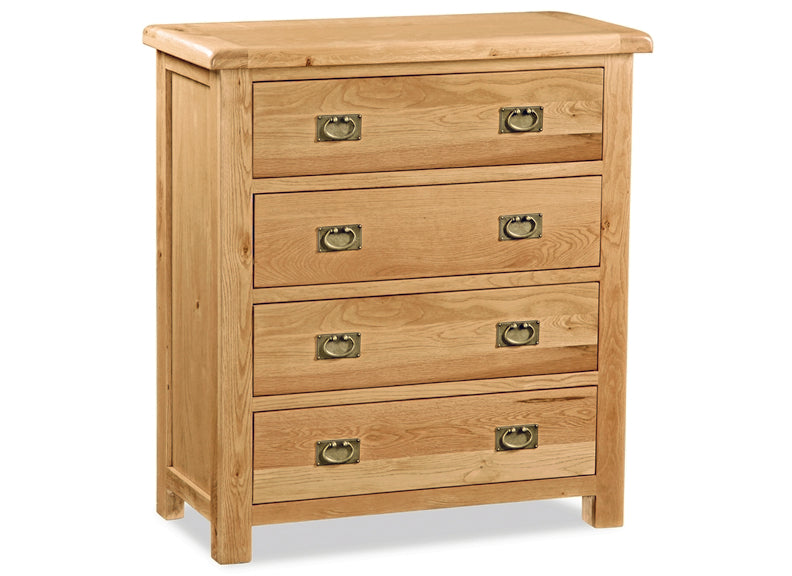 Salisbury Oak Four Drawer Chest