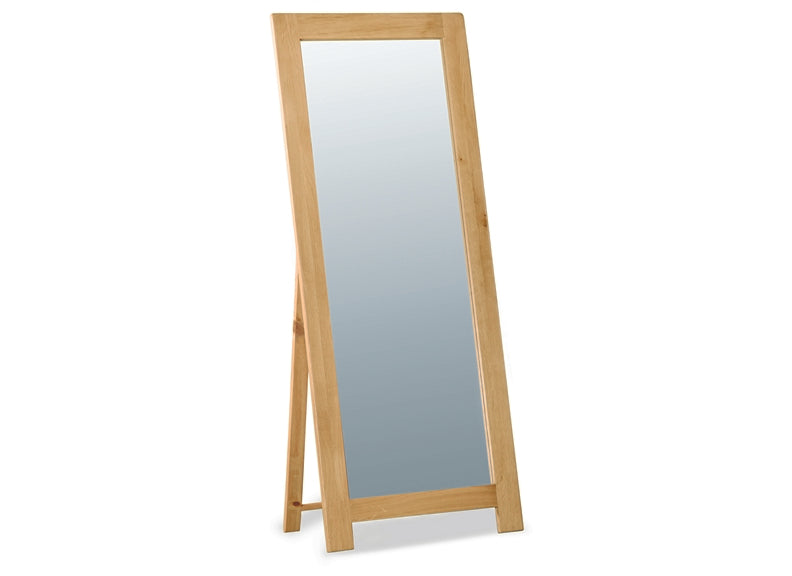 Salisbury Oak Cheval Mirror