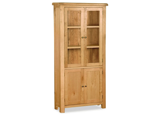 Salisbury Oak Display Cabinet