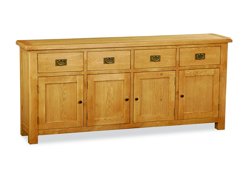 Salisbury Oak Extra Large Sideboard - Elegant And Spacious Storage Solution