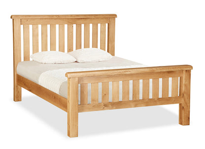 Salisbury Oak Slatted Bed