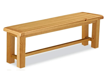 Salisbury Oak Dining Benches (Pre-Order Cross Bench, Bench W/Baskets)