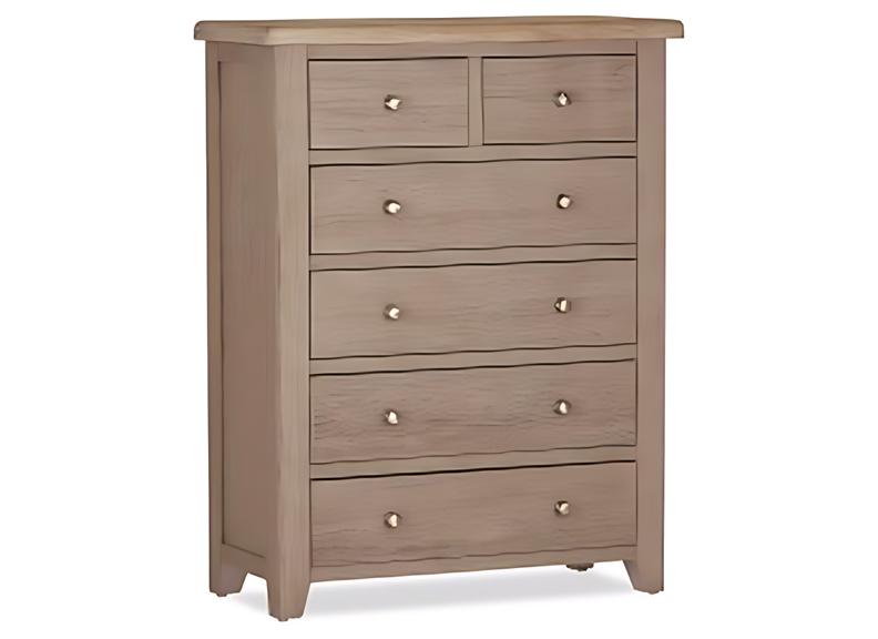 Salou Brushed Oak 4+2 Chest