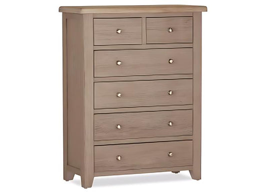 Salou Brushed Oak 4+2 Chest