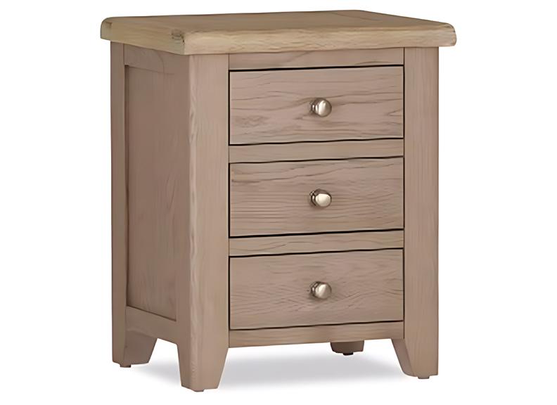 Salou Brushed Oak Bedside