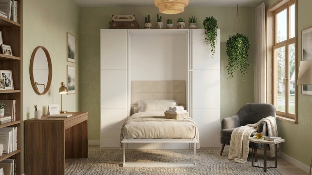 The Royal Twin Wall Bed | With Mattress | Multimo product image