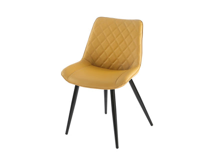Silvia Chair Yellow PU
