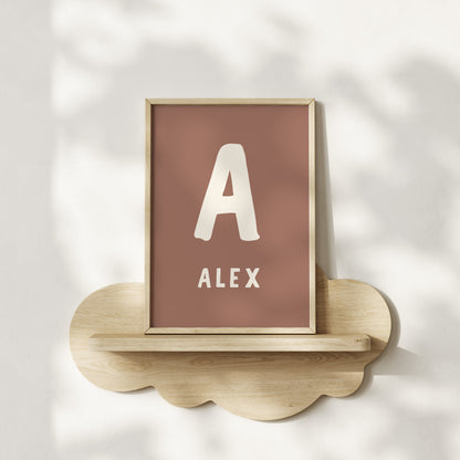 Simple Personalised Name Print
