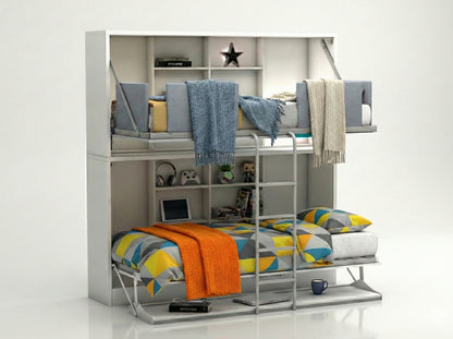 The Smart Bunk Bed System | With Desk | Multimo