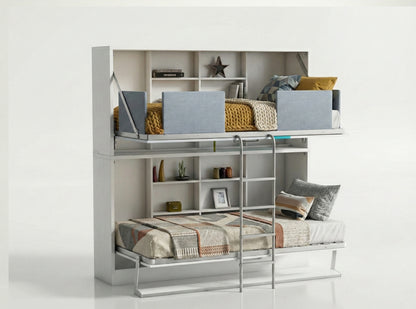 The Smart Bunk Bed | With Two Pocket Spring Mattresses | Multimo