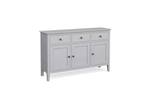 Stowe Grey Three Door Large Sideboard