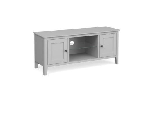 Stowe Grey Large Tv Unit - Stylish And Spacious Entertainment Centre
