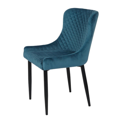 Talia Blue Velvet Dining Chair