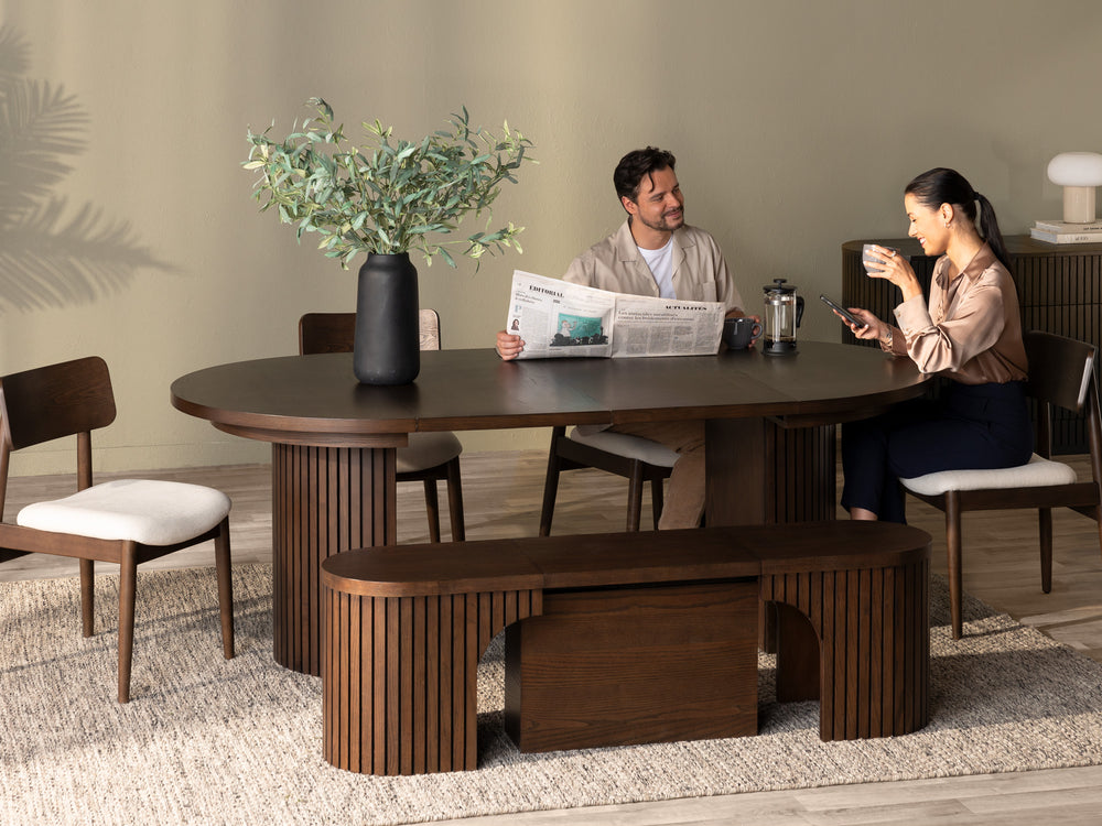 Transformer Table Round Dining Set