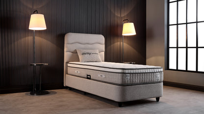 The Valen 3ft Bed & Mattress Set | Ottoman Storage