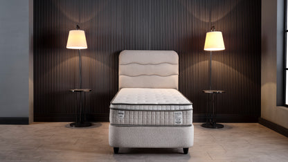 The Valen 3ft Bed & Mattress Set | Ottoman Storage