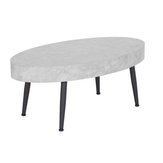 Verona Oval Coffee Table - Marble