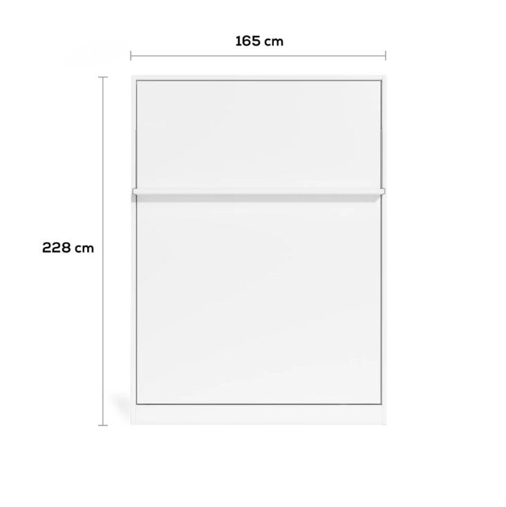 The Royal Queen Double Wall Bed | With Gold Mattress | Multimo